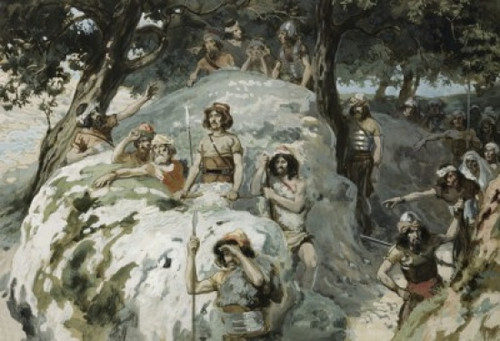 David in the Wilderness of Ziph  James Tissot  Jewish Museum  New York  USA Poster Print - Item # VARSAL999244