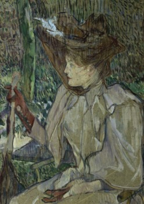 Woman With Gloves   1891   Henri de Toulouse-Lautrec   Musee d'Orsay  Paris  Poster Print - Item # VARSAL11581332