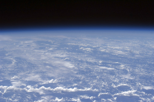 July 22, 2009 - This is an oblique horizon view taken from the International Space Station at 220 miles above Earth clearly showing the home planet's atmosphere. Poster Print - Item # VARPSTSTK202880S