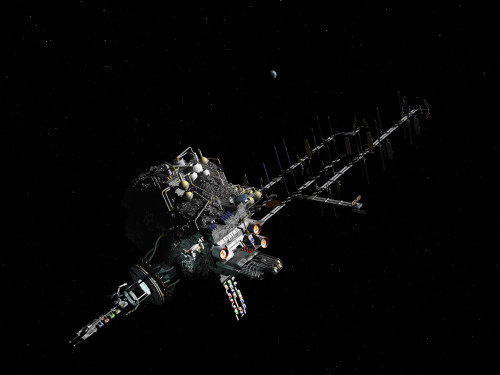 Asteroid mining outpost Poster Print - Item # VARPSTWMY100320S
