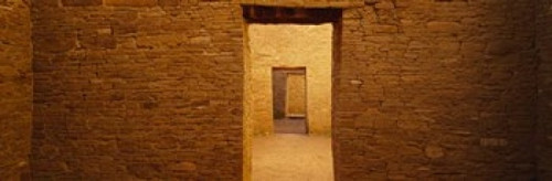 Anasazi Ruins  Pueblo Bonito  New Mexico Poster Print by Panoramic Images (37 x 12) - Item # PPI49531