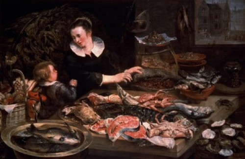 The Fish Market  Frans Snyders  Pushkin State Museum  Moscow  Russia Poster Print - Item # VARSAL261148