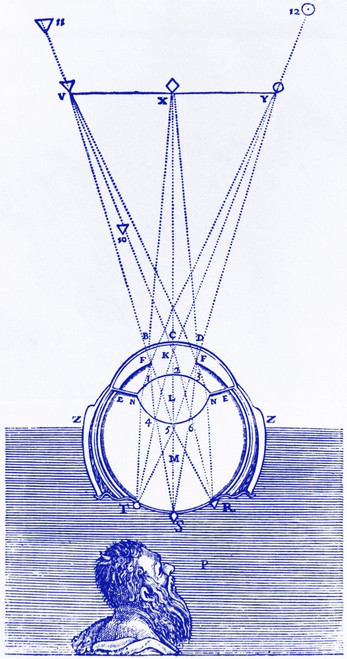 Descartes Eye Investigation Poster Print by Science Source - Item # VARSCIBP3348