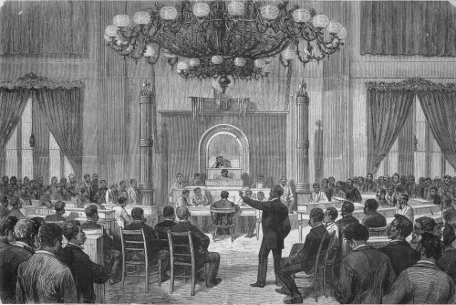 Colored National Convention, 1876 Poster Print by Science Source - Item # VARSCIBV7014