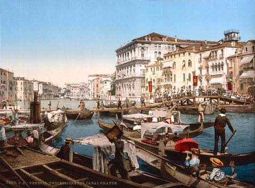Grand Canal of Venice, 1890s Poster Print by Science Source - Item # VARSCIJA7149