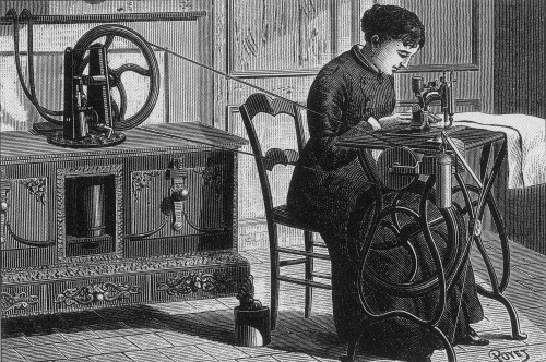 Steam Powered Sewing Machine Poster Print by Science Source - Item # VARSCIJA0769
