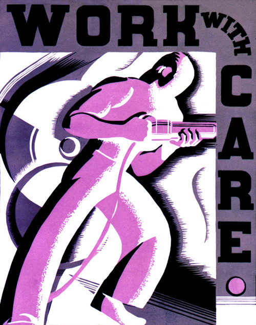 Workplace Safety, FAP Poster, 1937 Poster Print by Science Source - Item # VARSCIJC3051