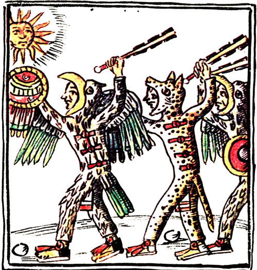 Aztec Warriors, Codex Florentine, 16th Century Poster Print by Science Source - Item # VARSCIBV1508