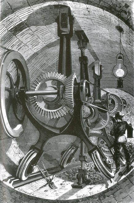 Brunton Machine, 1874 Poster Print by Science Source - Item # VARSCI9N3347