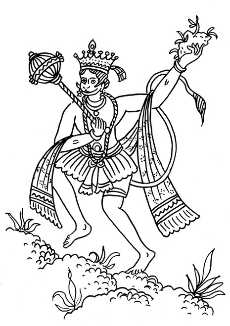 Hanuman, Hindu Monkey God Poster Print by Science Source - Item # VARSCIBY1412