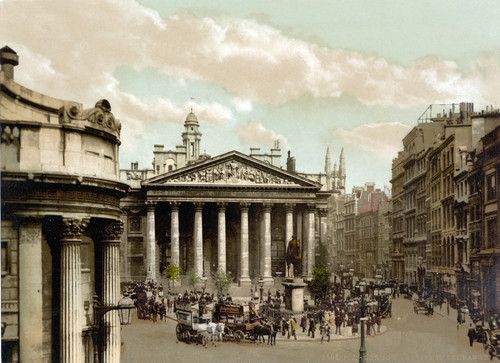 Royal Exchange, 1890s Poster Print by Science Source - Item # VARSCIJA6340