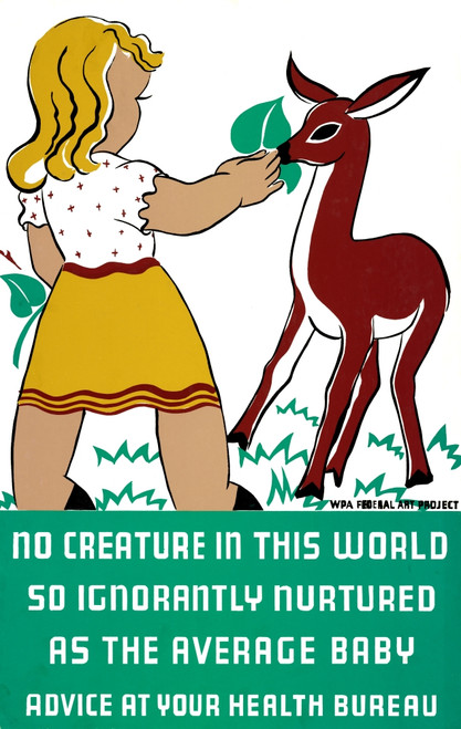 Children's Healthcare, FAP Poster, 1938 Poster Print by Science Source - Item # VARSCIJC2997