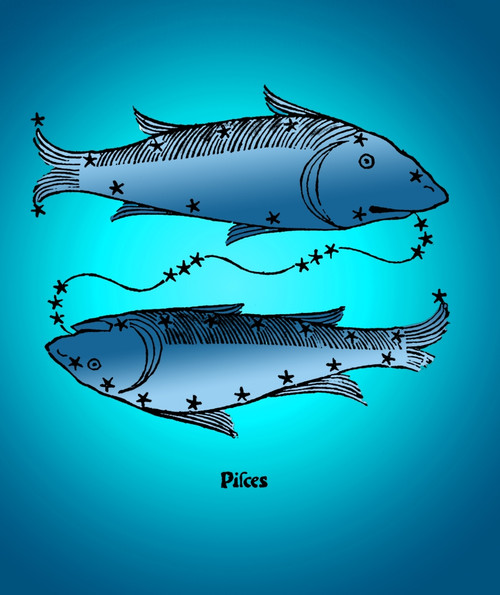 Pisces Constellation, Zodiac Sign, 1482 Poster Print by Science Source - Item # VARSCIBZ6478