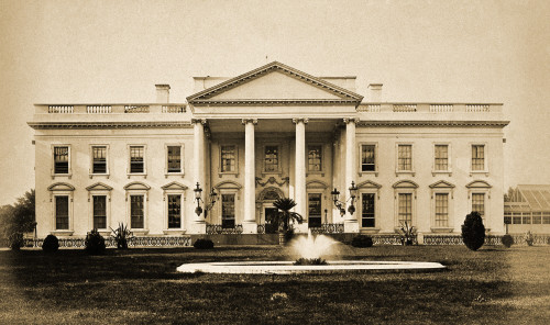 White House, Washington, D.C., 1880 Poster Print by Science Source - Item # VARSCIJB4416