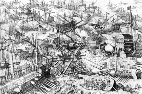 Battle of Lepanto, 1571 Poster Print by Science Source - Item # VARSCIBX5755