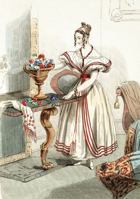 Evening Gown, 1836 Poster Print by Science Source - Item # VARSCIJB4580