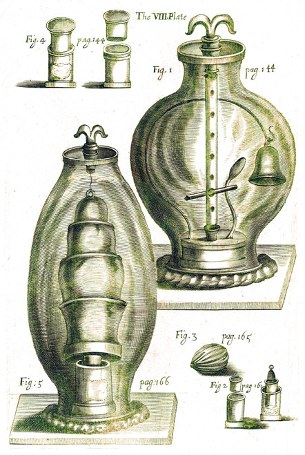 Robert Boyle's Experimental Air Pumps, 1669 Poster Print by Science Source - Item # VARSCIJB4976