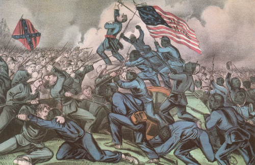 Second Battle of Fort Wagner, 1863 Poster Print by Science Source - Item # VARSCIBS4686