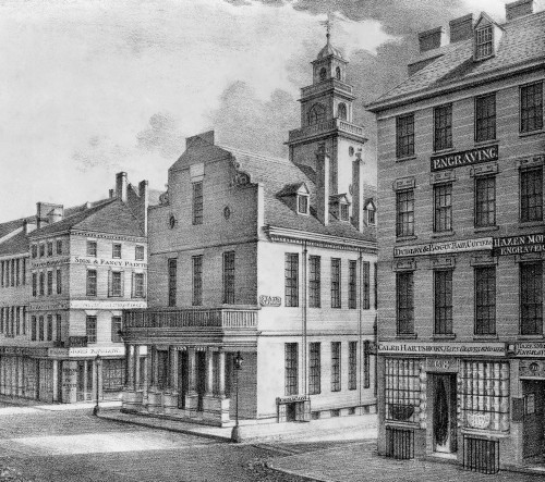 Mid-19th-Century Boston Poster Print by Science Source - Item # VARSCI9N3251