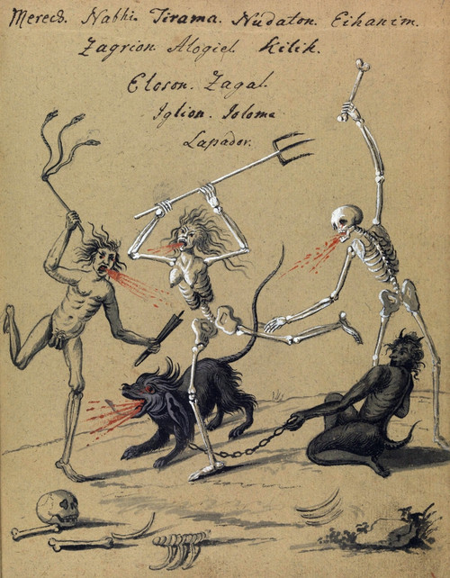 Demonology, 18th Century Poster Print by Science Source - Item # VARSCIJC4351