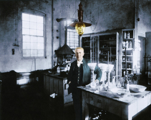 Thomas Edison, American Inventor Poster Print by Science Source - Item # VARSCIBR4031