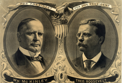 McKinley-Roosevelt Campaign Poster, 1900 Poster Print by Science Source - Item # VARSCIBX9359