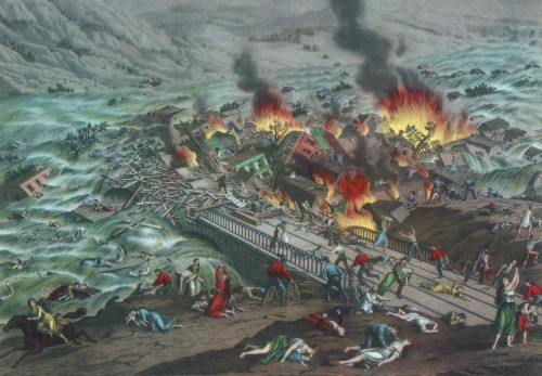 Johnstown Flood, 1889 Poster Print by Science Source - Item # VARSCIBX2455