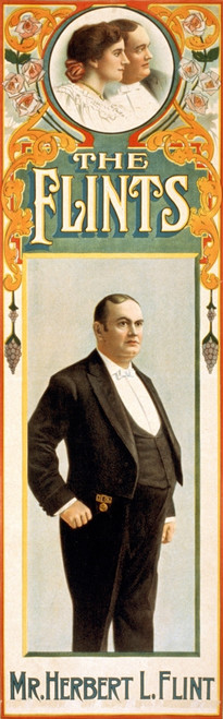 The Flints, American Hypnotists Poster Print by Science Source - Item # VARSCIJB0550