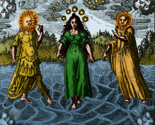 Alchemy Illustration Poster Print by Science Source - Item # VARSCIBN9173