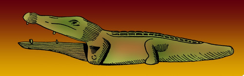 Ancient Egyptian Toy Crocodile, 500 BC Poster Print by Science Source - Item # VARSCIBY1637