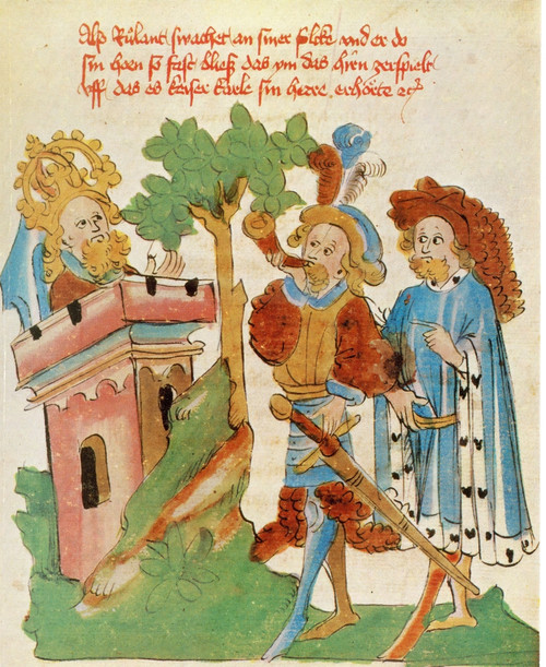 Charlemagne Hears Roland Blow His Horn Poster Print by Science Source - Item # VARSCIBV1537