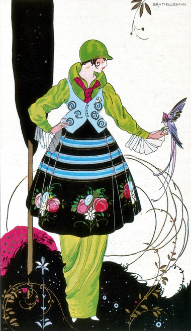 French Fashion, Umberto Brunelleschi, 1914 Poster Print by Science Source - Item # VARSCIJB9254