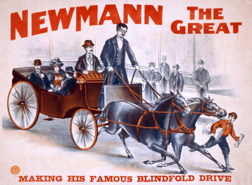 C.A. George Newmann, American Hypnotist Poster Print by Science Source