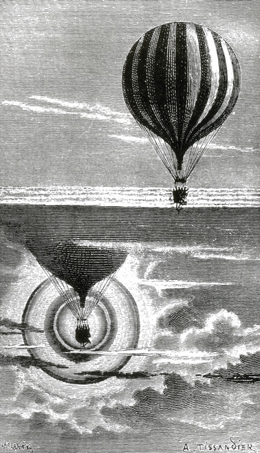 Optical Phenomena Observed February 16th, 1873 Poster Print by Science Source - Item # VARSCI9N3345