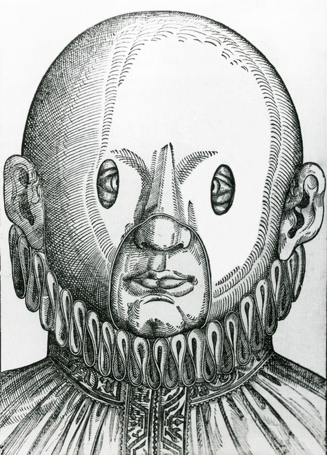 Mask for Correcting Crossed Eyes, 1583 Poster Print by Science Source - Item # VARSCIBU3916