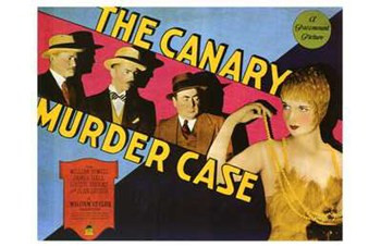 The Canary Murder Case Movie Poster (17 x 11) - Item # MOV197522
