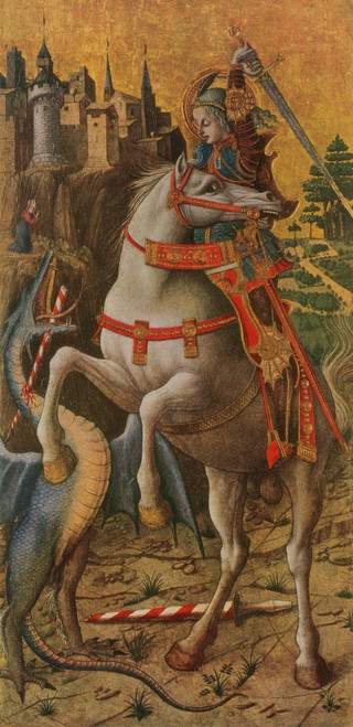 Saint George and the Dragon Poster Print by Science Source - Item # VARSCIBY0495