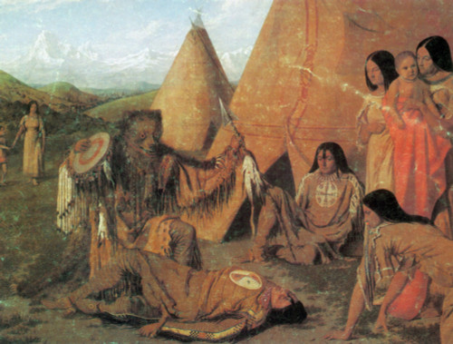 Native American Medicine Man Poster Print by Science Source - Item # VARSCIBS5907