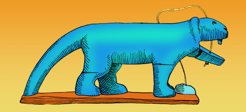 Ancient Egyptian Toy Cat, 1000 BC Poster Print by Science Source - Item # VARSCIBY1638