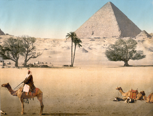Great Pyramid of Giza, 19th Century Poster Print by Science Source - Item # VARSCIBZ6450