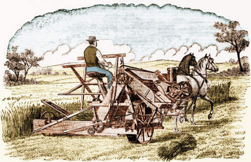 McCormick Harvester and Twine Binder, 1884 Poster Print by Science Source - Item # VARSCIJC6812