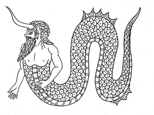 Merman, Legendary Creature Poster Print by Science Source - Item # VARSCIBY0466