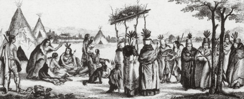 Native American Life Poster Print by Science Source - Item # VARSCIBV1047