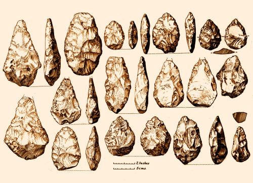 Acheulean Hand-Axes, Lower Paleolithic Poster Print by Science Source - Item # VARSCIJB5001
