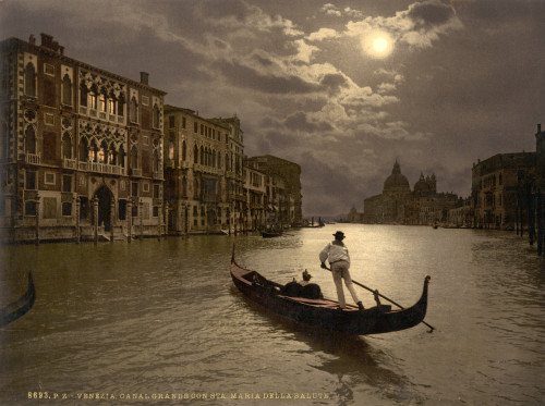 Grand Canal by Moonlight, 1890s Poster Print by Science Source - Item # VARSCIJA7151