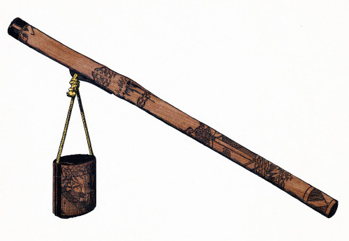Japanese Calligraphy Brush Holder Poster Print by Science Source - Item # VARSCIBX1051