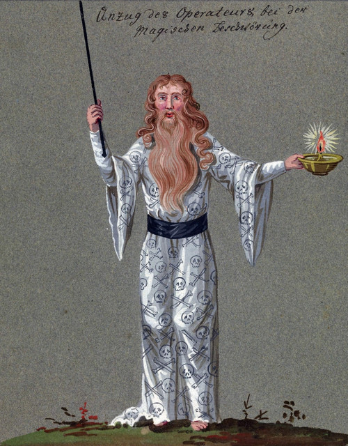 Wizard, 18th Century Poster Print by Science Source - Item # VARSCIJC4349