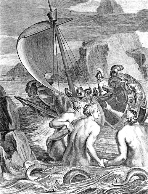 Odysseus Escapes Charms of the Sirens Poster Print by Science Source - Item # VARSCIBY0537