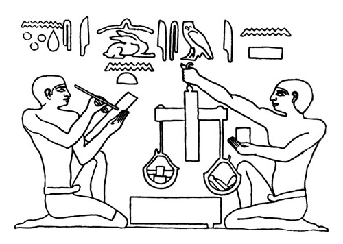 Ancient Egyptian Scales, Fifth Dynasty Poster Print by Science Source - Item # VARSCIBX5792