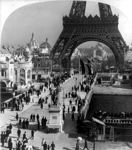 Eiffel Tower, Paris Expo, 1900 Poster Print by Science Source - Item # VARSCIJA6319